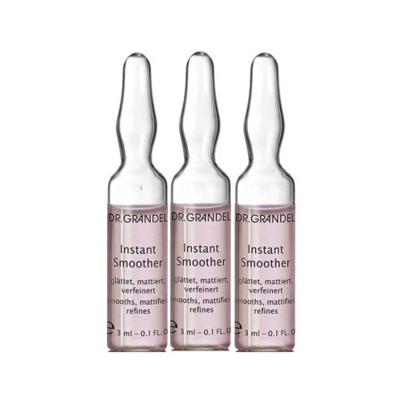 Професійна ампула Dr Grandel Instant Smoother Ampoule 3ml — омолодження та матуючий ефект, розгладжування шкіри, матисофт —