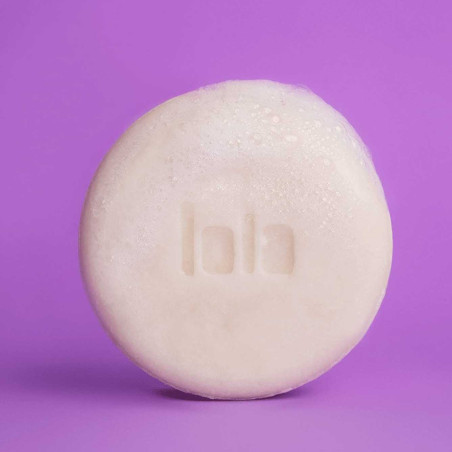 Сухий кондиціонер для кучерявого волосся Lola Cosmetics Condicionador Em Barra Cachos 65g — розгладжує та пом'якшує, без