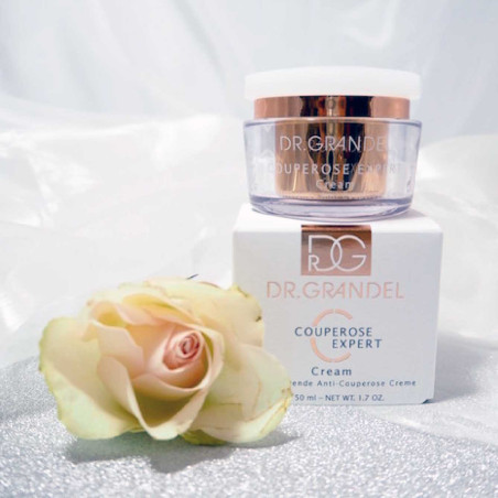 Крем проти куперозу Dr. Grandel Couperose Expert Cream з екстрактом водоростей, пептидами, біотехнологічними ферментами 50ml —