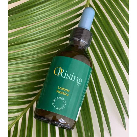 Фітоесенсійний протеїновий лосьйон Orising Lozione Proteica 100ml — запобігання ламкості, подовження та об'єм, чорна, без