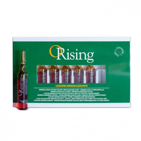 Фітоесенціальний мінералізуючий лосьйон Orising Mineralizzante Lotion Ampoule 12 амп*10 мл — для пошкодженого, ламкого,