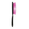 Щітка для волосся JANEKE SUPERBRUSH чорна з рожевим — ультра легке укладання, підходить для жінок, чоловіків і дітей — аплікація