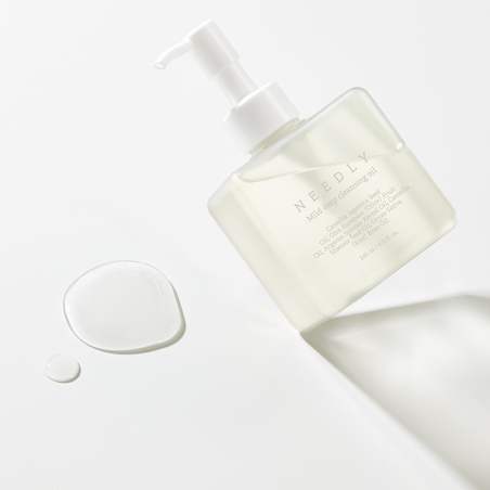 Відновлювальна гідрофільна олія Needly Mild Deep Cleansing 240ml — екстракт ферментованої камелії, зеленого чаю, аргани —