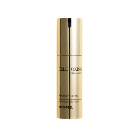 Омолоджувальний крем для очей Medi-Peel Cell Toxing Dermajours Repair Eye Cream 30ml — фітостовбурові клітини, аденозин, 9