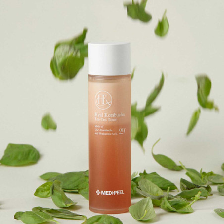 Зволожувальний тонер Medi-Peel Hyal Kombucha Tea-Tox Toner 150ml — комбуча, гіалуронова кислота, еластичність шкіри — вигляд