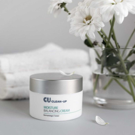 Космецевтичний ультразволожувальний крем CU SKIN Clean-Up Moisture Balancing Cream 50ml — екстракт центелли азіатської,