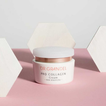 Крем для обличчя з псевдоколагеном Dr. Grandel Pro Collagen Cream з вітаміном С, амінокомплексом з кремнієм, олією ши 50ml —