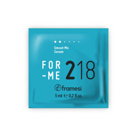 Незмивна сироватка для блиску та гладкості волосся з SPF-захистом FRAMESI For-me 218 Smooth Me Serum 5ml — запобігання