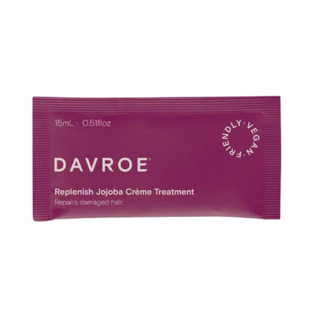 Відновлювальний крем для волосся Davroe Replenish Jojoba Creme Treatment 15ml — рослинні екстракти, кіноа, олія жожоба,