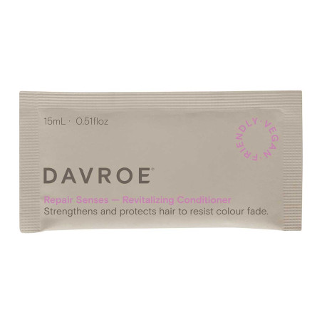 Відновлювальний кондиціонер для волосся Davroe Repair Senses Revitalizing Conditioner 15ml — протеїни рису та кіноа,