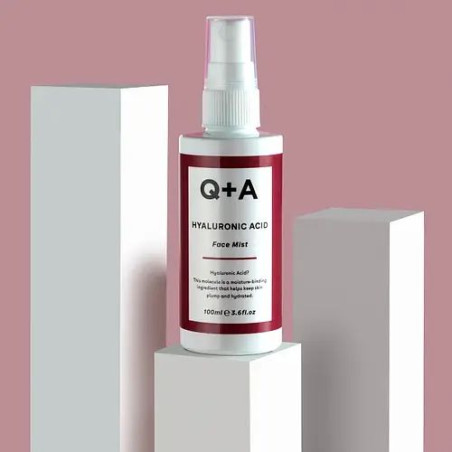 Q+A Hyaluronic Acid Face Mist 100ml — відновлює дефіцит вологи, заспокоює шкіру, бетаїн, екстракт алое, для всіх типів шкіри —