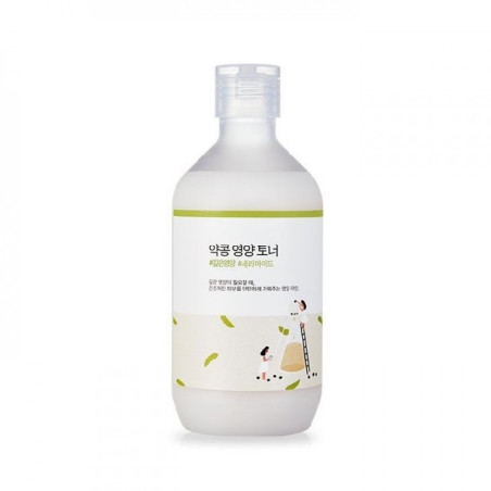 Поживний тонер Round Lab Soybean Nourishing Toner 300ml — екстракт чорних соєвих бобів, цераміди, пантенол, аденозин — упаковка