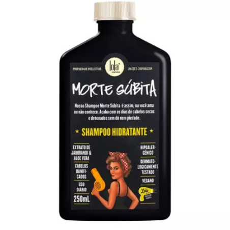 Відновлюючий шампунь для пошкодженого волосся Lola Cosmetics Morte Subita 250ml — зволоження, перешкоджання заплутуванню,