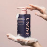 Unove Deep Damage Repair Shampoo 500ml — полегшення розчісування, гідролізований колаген та шовк, живлення волосся — аплікація