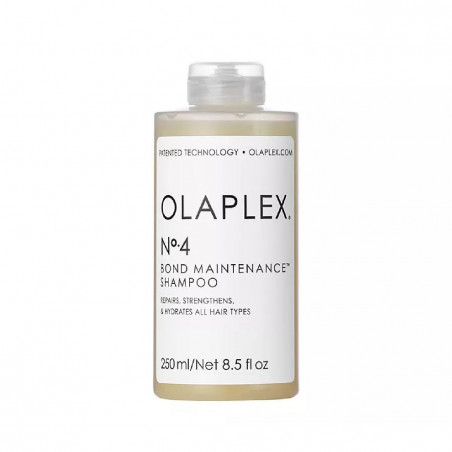 Olaplex No4 Bond Maintenance Shampoo 250ml — відновлення дисульфідних містків, екстракти кокоса та банану, для знебарвленого