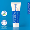 Професійна зубна паста Curaprox Enzycal 950 75ml — з фтором, ферментами, відновлює емаль, без лаурил сульфату — текстура
