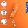 Відбілююча зубна паста Curaprox Be You Peach 60ml — зі смаком персика, фтором, ферментами, зміцнює емаль — фото 5