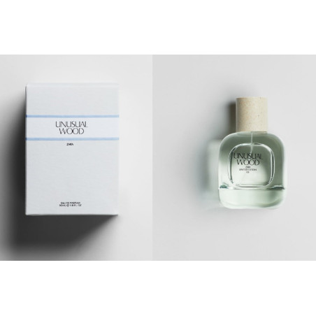 ZARA Unusual Wood 90ml — незабутній парфум, що запам'ятовується, ніжно пестить шкіру, випущений у 2022 році — вигляд товару
