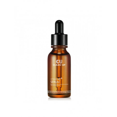 CUSKIN Clean-Up Vitamin C+ Serum 20ml — серум з вітаміном С 4,5%, запатентованим комплексом вітаміну U та аргініном — упаковка