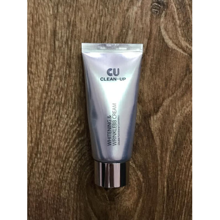 CU SKIN Clean Up Whitening and Wrinkle BB Cream 30ml — BB крем з пептидами та соком алое, маскує пігментацію, підвищує