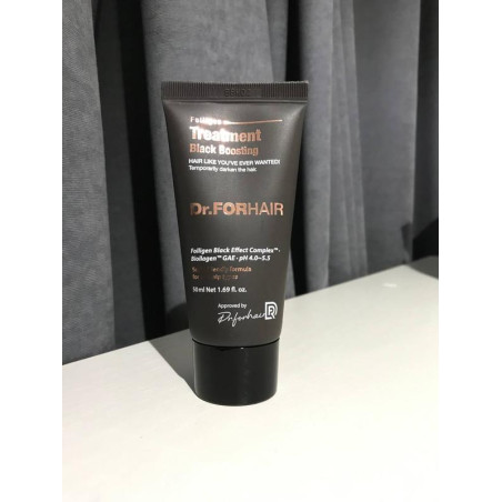 Dr FORHAIR Folligen Black Treatment 50ml — антиоксидантний комплекс, полегшує розчісування — текстура