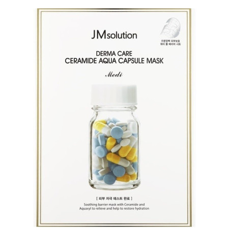 JMsolution Derma Care Ceramide Aqua Capsule Mask 30 ml — відновлююча маска з керамідами для інтенсивного живлення та зволоження