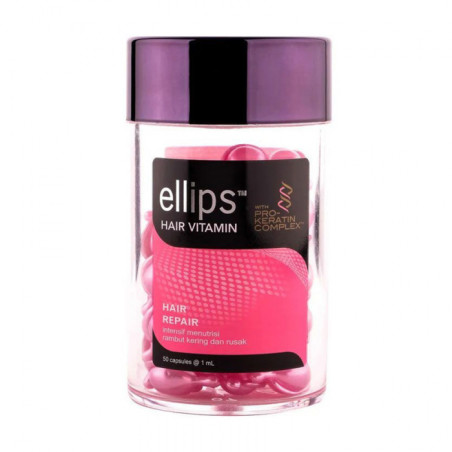 Вітаміни-олія для відновлення волосся Ellips Hair Repair з про-кератиновим комплексом, 50 шт