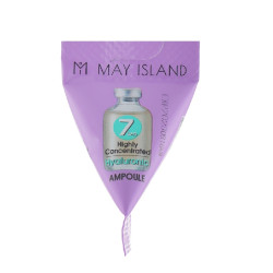 МІНІФОРМАТ Інтенсивна зволожуюча ампула з гіалуроновою кислотою May Island 7 Days Highly Concentrated Hyaluronic Ampoule 3g