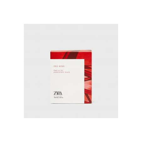 ZARA Red Mind 100ml — чоловічий парфум з червоними нотами, для теплої пори року, свіжий та енергійний аромат — фото 1