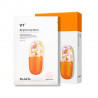 Тканинна маска Dr Jart+ V7 Brightening Mask 30g — для зрілої шкіри, вітамінний комплекс, освітлення пігментації, зміцнення