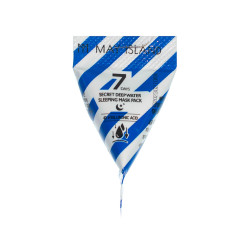 МІНІФОРМАТ May Island 7 Days SECRET DEEP WATER SLEEPING MASK 5g — гіалуронова кислота, інтенсивне зволоження, для сухої шкіри,