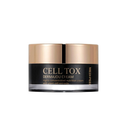 Medi-Peel Cell Tox Dermajou Cream 50ml — омолоджувальний крем зі стовбуровими клітинами, фітостовбурові клітини, підвищення