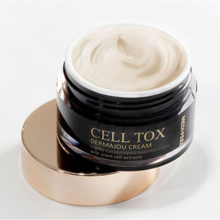 Medi-Peel Cell Tox Dermajou Cream 50ml — омолоджувальний крем зі стовбуровими клітинами, фітостовбурові клітини, підвищення