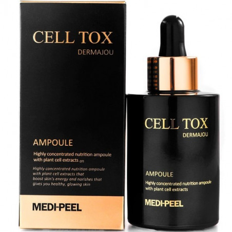 Medi-Peel Cell Tox Dermajou Ampoule 100ml — омолоджувальна ампульна сироватка, боротьба зі старінням, пружність та