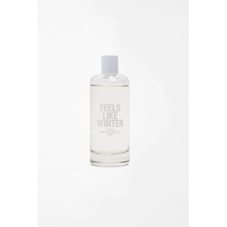 ZARA Improbable 005 Feels Like Winter 120ml — деревний мускусний аромат, делікатний та обволікаючий, для щоденного використання