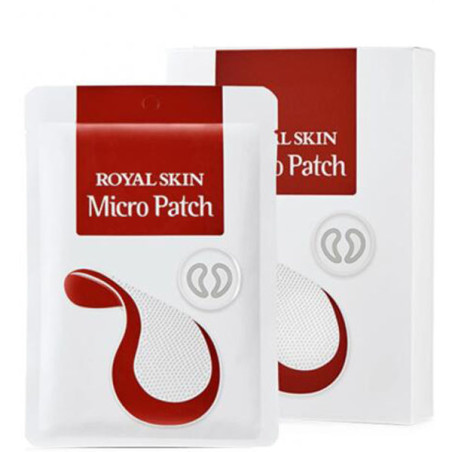 Royal Skin Micro Patch 2шт — гіалуронові мезо-патчі з мікроголками, стимуляція метаболізму клітин, розгладження зморшок, для