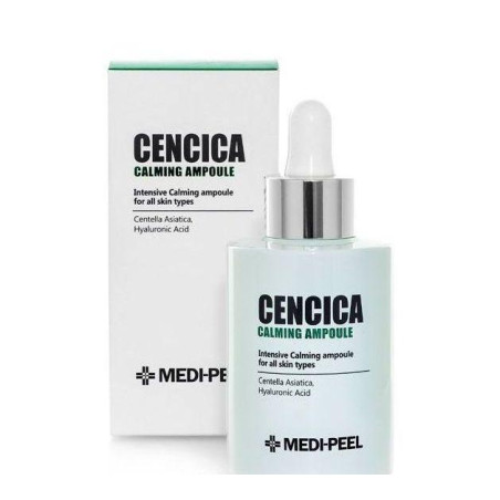 Medi-Peel Cencica Calming Ampoule 100ml — висококонцентрована заспокійлива сироватка з центеллою, для чутливої шкіри, боротьба