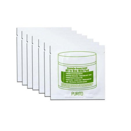 Пілінг-пад Purito Centella Green Level All In One Mild Pad — екстракт центели, зволоження, заспокоєння, усунення запалень —
