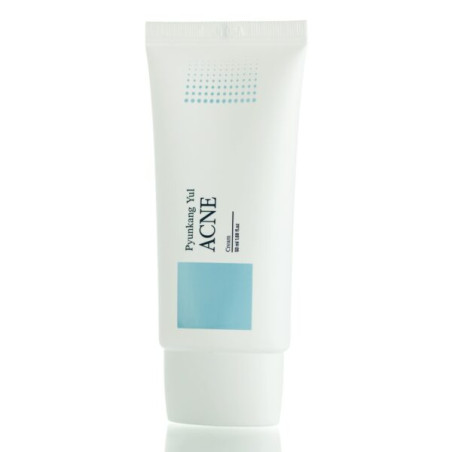 Відновлювальний крем Pyunkang Yul Acne Cream 50 ml — цетела, сірка, рослинні екстракти, регулювання себуму, лікування запалень