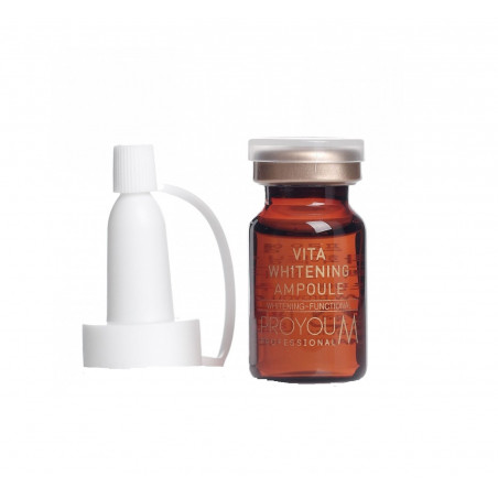 Pro You Professional M Vita Whitening Ampoule 8ml — відбілююча сироватка з освітлювальним ефектом, зменшення пігментних плям,