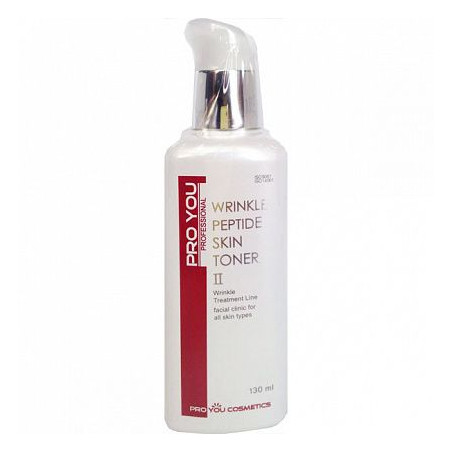 Pro You Professional Wrinkle Peptide Skin Toner 130ml — тонер для вікової шкіри будь-якого типу, аденозин, коензим Q10,