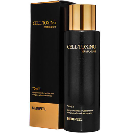 Medi-Peel Cell Toxing Dermajours Toner 250ml — омолоджувальний тонер зі стовбуровими клітинами, боротьба зі старінням та
