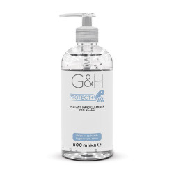 GH PROTECT+ Amway instant hand cleanser 500ml — антибактеріальний гель для миття рук, швидке очищення без води, захист від