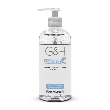 GH PROTECT+ Amway instant hand cleanser 500ml — антибактеріальний гель для миття рук, швидке очищення без води, захист від
