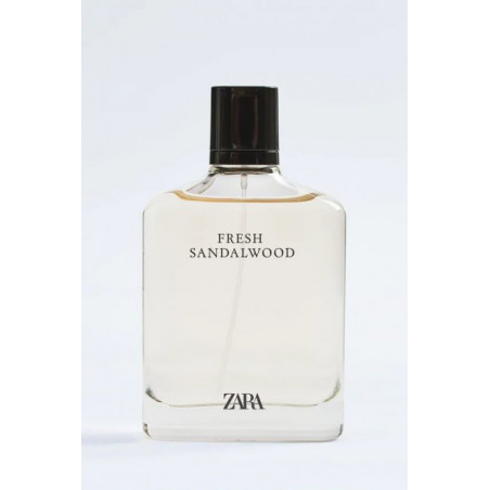 Zara Fresh Sandalwood 100ml — деревний аромат з нотами сандалу, свіжий та чоловічий, для щоденного використання — вигляд товару