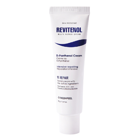 Medi-Peel Revitenol Multi Repair Cream 50ml — професійний відновлювальний крем з полінуклеотидами та пептидами, стимулює синтез