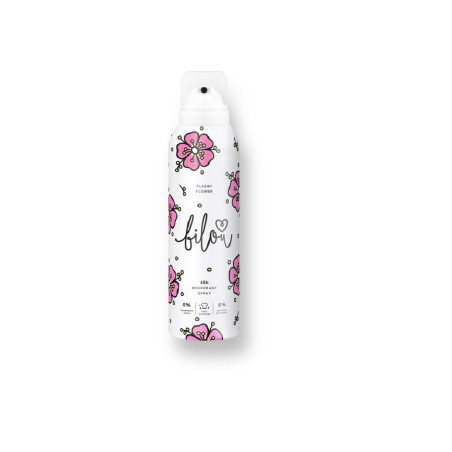 Bilou Deodorant Spray Flashy Flower 150ml — дезодорант-спрей з квітковим ароматом, нотки черешні та граната — вигляд товару