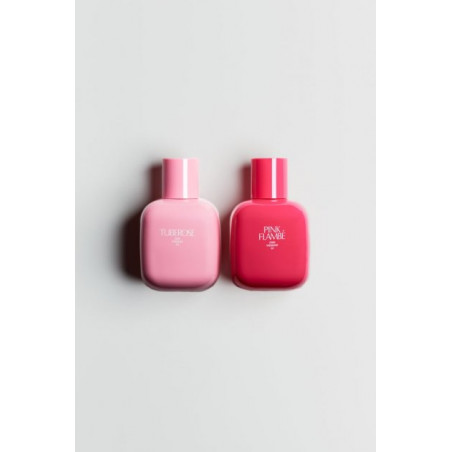 ZARA Tuberose weekend 02 90ml + Pink Flambe weekend 01 90ml — парфумован вода з квітковими нотами, тубероза, рожевий перець —
