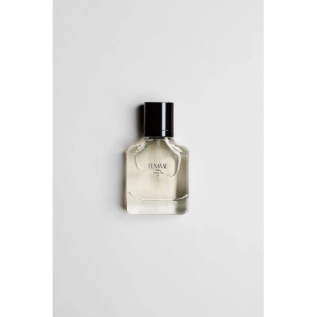 ZARA Femme 30ml — жіночий парфум з квітковими нотами, дерев'яним шлейфом, для щоденного використання — упаковка