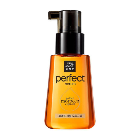 Mise En Scene Perfect Serum Golden Morocco 70ml — сироватка-олія для відновлення сухого волосся, арганова та кокосова олія —